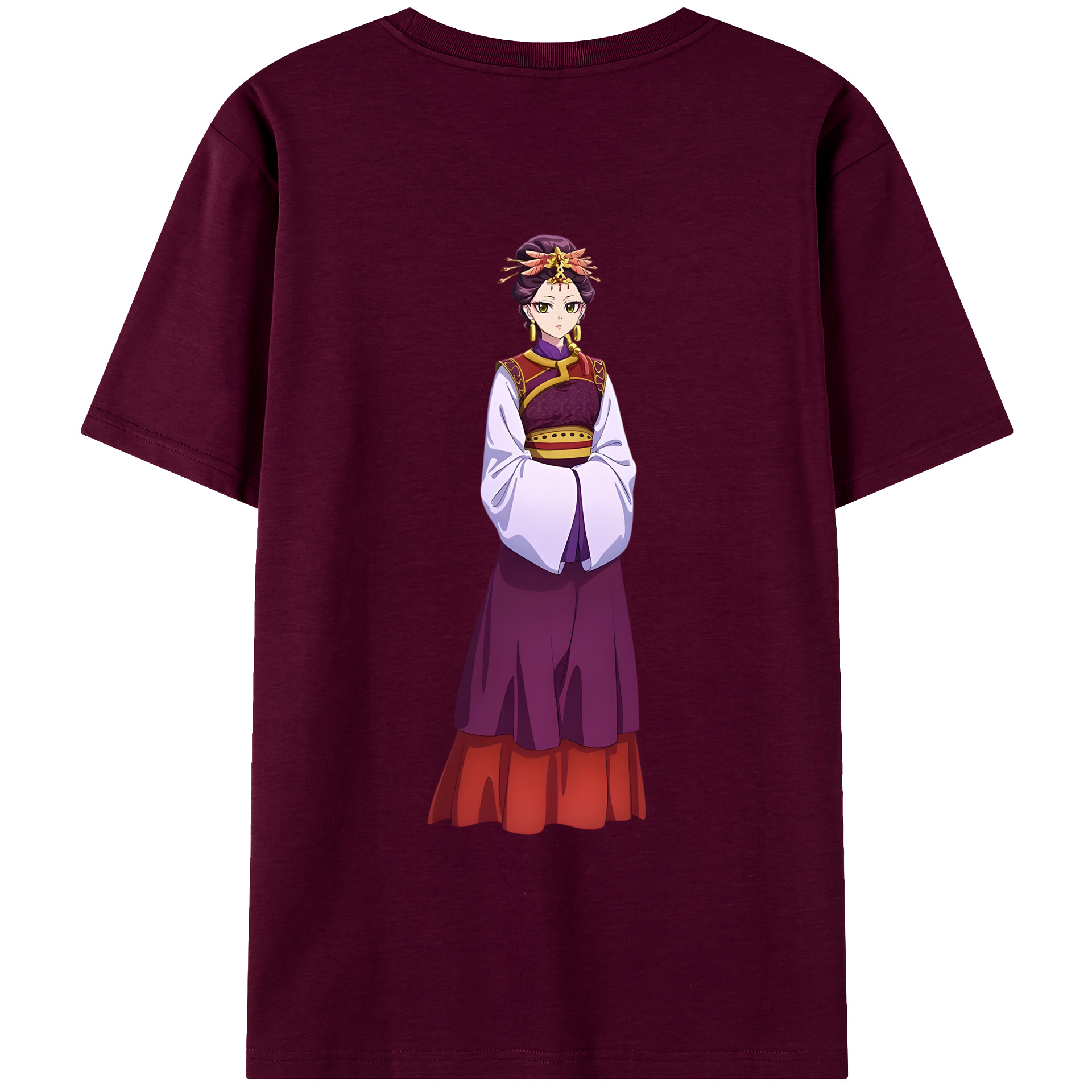 （画像用） 薬屋のひとりごと The Apothecary Diaries レディース半袖Tシャツ(バックプリント)